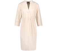 Taifun Damen 180012-11159 Kleid, Oatmeal, 48 EU