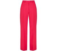 Taifun Damen Elegante Hose mit weitem Bein Wide Leg unifarben reguläre Länge