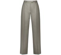 Taifun Damen Elegante Hose mit weitem Bein Wide Leg unifarben reguläre Länge Moon Valley 44