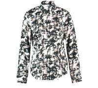 TAIFUN - Hemdbluse mit Allover-Print weiß - Gr. - 34