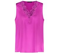 TAIFUN - Kurzärmelige Bluse pink - Gr. - 48