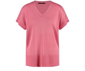 TAIFUN - Pullover mit 1/2 Arm violet/pink - Gr. - 40