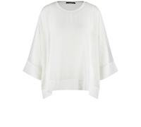 TAIFUN - T-Shirt mit 1/2 Arm beige/weiß - Gr. - 42