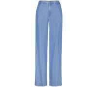 TAIFUN - Weite Hose aus Lyocell blau - Gr. - 42