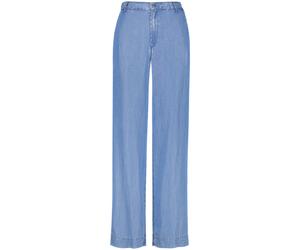 TAIFUN - Weite Hose aus Lyocell blau - Gr. - 42