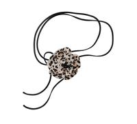 Taillengürtel "Big Leo", Damen, Gr. onesize, schwarz, Leder, COLLEZIONE ALESSANDRO, Gürtel, Ledergürtel zum Binden mit Leo Print (99416011-0) schwarz