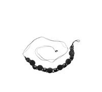 Taillengürtel "Coconut", Damen, Gr. onesize, schwarz, Materialmix, COLLEZIONE ALESSANDRO, unifarben, Basic, Gürtel, Holzgürtel zum Binden (76556817-0) schwarz