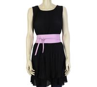 Taillengürtel "Klecks", Damen, Gr. onesize, lila (flieder), Leder, COLLEZIONE ALESSANDRO, unifarben, Basic, Gürtel, aus Rindsleder, Made in Italy (86153749-0) flieder