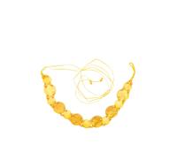 Taillengürtel "Muscheln", Damen, Gr. onesize, orange, Materialmix, COLLEZIONE ALESSANDRO, unifarben, Basic, Gürtel, Muschelgürtel zum Binden (68941242-0) orange