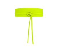 Taillengürtel "Neon", Damen, Gr. onesize, gelb, Leder, COLLEZIONE ALESSANDRO, unifarben, Basic, Gürtel, aus echtem Leder, Made in Italy (91057559-0) gelb