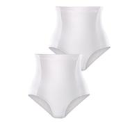 petite fleur Taillenshaper, (2 St.), mit verstärktem Vorderteil 40/42, 2 St. weiß Damen Tagwäsche Wäsche Taillenshaper 40/42, 2 St. weiß