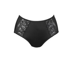 Taillenslip ANITA "Damen Taillenslip Lucia", Damen, Gr. 42, schwarz, Obermaterial: 79% Polyamid PA. 16% Elasthan EL. 5% Polyester PES., Unterhosen Taillenslip (40257714-42) schwarz