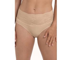 Taillenslip ANITA SINCE 1886 "Essential Lace", Damen, Gr. L, beige (desert), Obermaterial: 63% Polyamid, 28% Elasthan, 9% Baumwolle, unifarben, eng, Unterhosen Taillenslip, weich, feminin, elastisch,