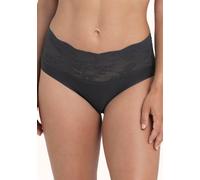 Taillenslip ANITA SINCE 1886 "Essential Lace", Damen, Gr. L, grau (anthrazit), Obermaterial: 63% Polyamid, 28% Elasthan, 9% Baumwolle, unifarben, eng, Unterhosen Taillenslip, weich, feminin, elastisch