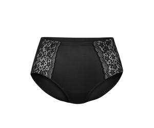 Taillenslip ANITA "Taillenslip Havanna", Damen, Gr. 48, schwarz, Stoff, Obermaterial: 85% Polyamid PA. 15% Elasthan EL., Unterhosen Taillenslip (30139801-48) schwarz