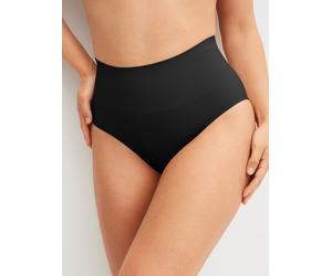 Taillenslip CALIDA "Seamless Shape", Damen, Gr. M (44/46), schwarz, Single Jersey, Obermaterial: 85% Polyamid, 15% Elasthan, körpernah, Unterhosen Taillenslip, mit leichtem Shape-Effekt (48375460-M) s