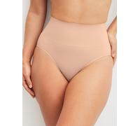 Taillenslip CALIDA "Seamless Shape", Damen, Gr. XS (36/38), rose teint, Single Jersey, Obermaterial: 85% Polyamid, 15% Elasthan, körpernah, Unterhosen Taillenslip, mit leichtem Shape-Effekt (74709043-