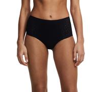 Taillenslip CHANTELLE "NORAH", Damen, Gr. 44, schwarz, Obermaterial: 72% Polyamid, 28% Elasthan, körpernah, Unterhosen Taillenslip, florale Spitze, weiche Materialien (64872736-44) schwarz