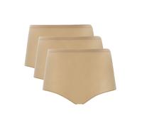 Chantelle Taillenslip SoftStretch 3er-Pack – nahtlos und unsichtbar – Nude, Einheitsgröße 36–44
