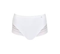 Taillenslip LISCA "Damen Taillenslip Alegra", Damen, Gr. 38, weiß, Stoff, Obermaterial: 83% Polyamid PA. 17% Elasthan EL., Unterhosen Taillenslip (27183512-38) weiß