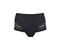 Taillenslip LISCA "Damen Taillenslip Alegra", Damen, Gr. 40, schwarz, Stoff, Obermaterial: 83% Polyamid PA. 17% Elasthan EL., Unterhosen Taillenslip (24852612-40) schwarz
