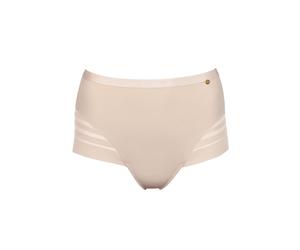 Taillenslip LISCA "Damen Taillenslip Alegra", Damen, Gr. 44, beige, Stoff, Obermaterial: 83% Polyamid PA. 17% Elasthan EL., Unterhosen Taillenslip (40396844-44) beige