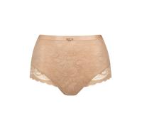 Taillenslip LISCA "Damen Taillenslip Evelyn", Damen, Gr. 38, beige (sweet almond), Stoff, Obermaterial: 83% Polyamid PA. 17% Elasthan EL., Unterhosen Taillenslip (32842715-38) sweet almond