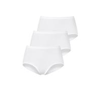 Taillenslip MEY "2000", Damen, Gr. 40, weiß, Feinripp, Obermaterial: 100% Baumwolle, unifarben, körpernah, Unterhosen Taillenslip, Ohne auftragende Seitennähte (234103-40) weiß