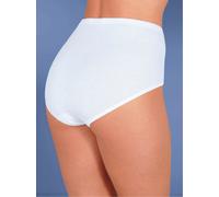Taillenslip MEY, Damen, Gr. 50, 2 Stk., weiß, 100% Baumwolle, Unterhosen Taillenslip (322475-50) weiß