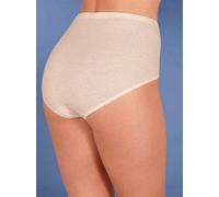 Taillenslip MEY, Damen, Gr. 54, 2 Stk., beige (elfenbein), 100% Baumwolle, Unterhosen Taillenslip (322510-54) elfenbein