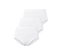 Taillenslip MEY "Emotion", Damen, Gr. 38/40, weiß, Single Jersey, Obermaterial: 60% Baumwolle, 35% Viskose, 5% Elasthan, körpernah, Unterhosen Taillenslip, angenehmes Tragegefühl durch weiche Beinabsc