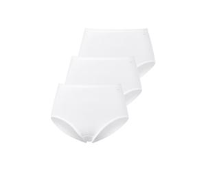 Taillenslip MEY "Emotion", Damen, Gr. 38/40, weiß, Single Jersey, Obermaterial: 60% Baumwolle, 35% Viskose, 5% Elasthan, körpernah, Unterhosen Taillenslip, angenehmes Tragegefühl durch weiche Beinabsc