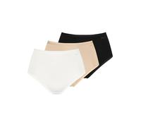 Taillenslip MEY "Lights", Damen, Gr. 50, bunt, Single Jersey, Obermaterial: 55% Baumwolle, 40% Viskose, 5% Elasthan, körpernah, Unterhosen Taillenslip, mit weichen Beinabschlüssen (23794608-50) bunt