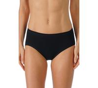 Mey Damen-Taillenslip Noblesse Feinripp 100% Baumwolle Schwarz Gr. 40 ohne auftragende Seitennähte