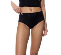 Mey Taillenslip Emotion Feinripp High-Waist Schwarz Größe 42 Damen