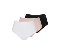 Taillenslip MEY "Superfine Organic", Damen, Gr. 38, bunt, Single Jersey, Obermaterial: 92% Baumwolle, 8% Elasthan, körpernah, Unterhosen Taillenslip, Natürliches Tragegefühl (91427063-38) bunt