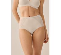 Taillenslip NATURANA "Shapewear Taillenslip", Damen, Gr. 40, beige (light beige), Obermaterial: 80% Polyamid, 20% Elasthan, unifarben, körpernah, Unterhosen, hoch ausgeschnitten, elastisch, figurforme