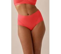 Taillenslip NATURANA "Smoothing", Damen, Gr. 48, 1 Stk., rot (chayenne), Obermaterial: 77% Polyamid, 23% Elasthan, unifarben, Unterhosen Taillenslip, feminin, elastisch, bequem, eng, weich (71505009-4