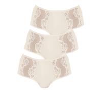 Taillenslip NINA VON C. "3er Pack Damen Taillenslip Slipboutique", Damen, Gr. 50, beige (champagner), Obermaterial: 93% Baumwolle CO. 7% Elasthan EL., Unterhosen Taillenslip (35533927-50) champagner