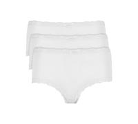 Taillenslip NINA VON C. ""Cosy"", Damen, Gr. 50, weiß, Single Jersey, Obermaterial: 95% Modal, 5% Elasthan, unifarben, bequem, Unterhosen Taillenslip, eng, elastisch, atmungsaktiv, bequem, feminin, mi