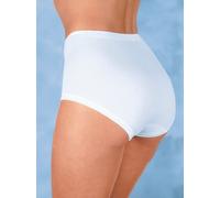 Taillenslip NINA VON C., Damen, Gr. 40, 5 Stk., weiß, 100% Baumwolle, Unterhosen Taillenslip (320432-40) weiß