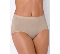 Taillenslip NINA VON C., Damen, Gr. 42, 4 Stk., beige (elfenbein), 93% Baumwolle, 7% Elasthan, Unterhosen Taillenslip (75053868-42) elfenbein