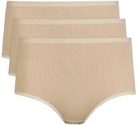 Taillenslip NINA VON C., Damen, Gr. 44, rosa (powder), Obermaterial: 93% Baumwolle, 7% Elasthan, unifarben, körpernah, Unterhosen Taillenslip, basic, eng, elastisch, weich, atmungsaktiv, bequem, Baumw