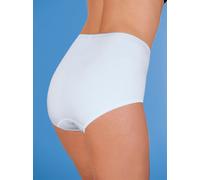 Taillenslip NINA VON C., Damen, Gr. 50, 3 Stk., weiß, 95% Baumwolle, 5% Elasthan, Unterhosen Taillenslip (663995-50) weiß