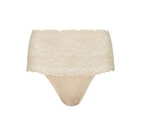 Nina von C. Millefleurs Taillenslip mit Spitzenbund Damen, Größe 44, Farbe Latte Macchiato