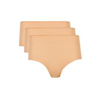 Taillenslip NINA VON C. ""Secret"", Damen, Gr. 46, braun (caramel), Microfaser, Obermaterial: 95% Polyamid, 5% Elasthan, unifarben, körpernah, Unterhosen Taillenslip, basic, eng, elastisch, atmungsakt