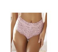 Taillenslip NUANCE, Damen, Gr. 32/34, rosa (altrosa), Microtouch, Obermaterial: 85% Polyamid, 15% Elasthan, figurbetont, Unterhosen Taillenslip, aus feiner, floraler Spitze, sexy Dessous (61142031-32)