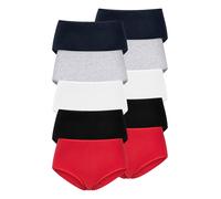 PETITE FLEUR Taillenslip Damen rot, schwarz, weiß, grau-meliert, navy Gr.56/58