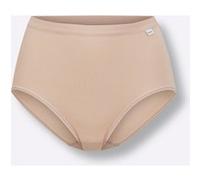 Taillenslip SPEIDEL, Damen, Gr. 44, 3 Stk., beige (puder), 95% Baumwolle, 5% Elasthan, Unterhosen Taillenslip, Topseller (101400-44) puder