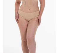Taillenslip ROSA FAIA "Selma", Damen, Gr. 46, beige (desert), Microfaser, Obermaterial: 73% Polyamid, 18% Elasthan, 9% Polyester, Unterhosen, verführerisch, elegant, elastisch, pflegeleicht, feminin,